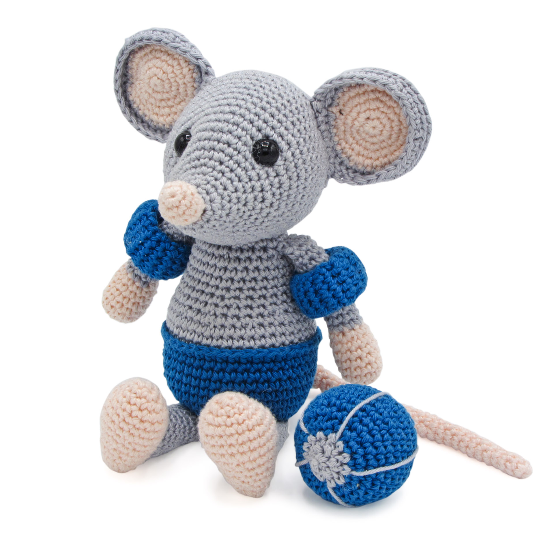 Kit amigurumi hardicraft eddy la souris